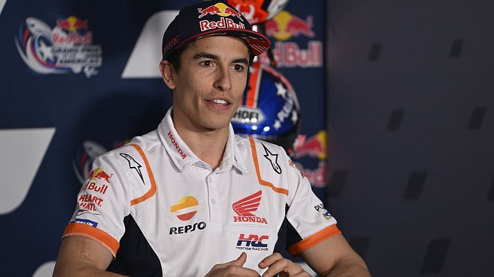 Telediario 1 - Marc Márquez: "Mi objetivo en Austin es ganar confianza"