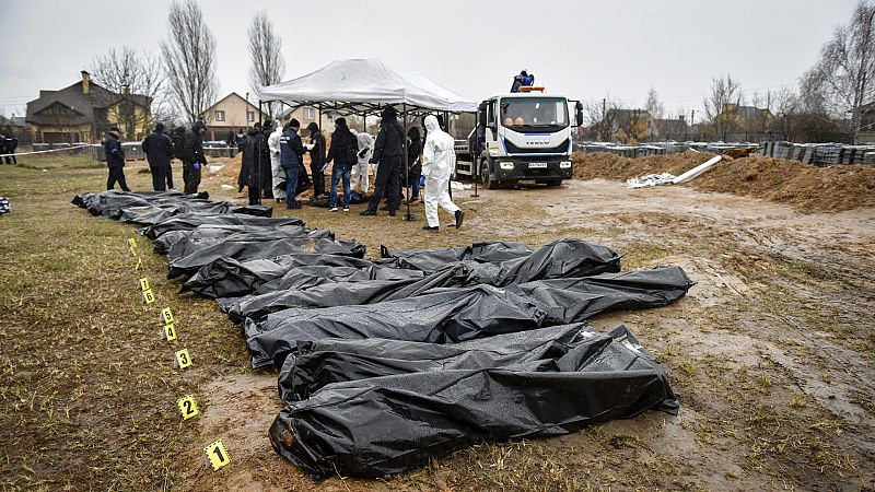 Veronika Pershyna, superviviente de Bucha: "Los rusos mataban a la gente que intentaba huir"