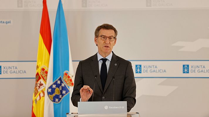 Telediario 2 - Feijóo pide aprender de los errores después de la última condena al PP por corrupción