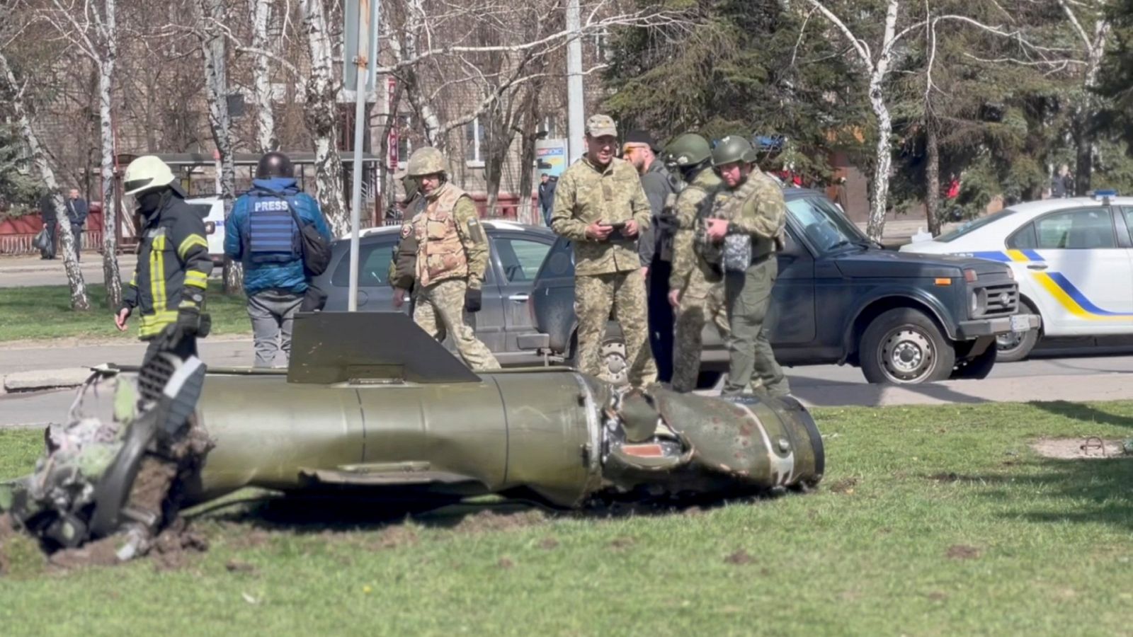 Desolación en Kramatorsk tras el ataque ruso