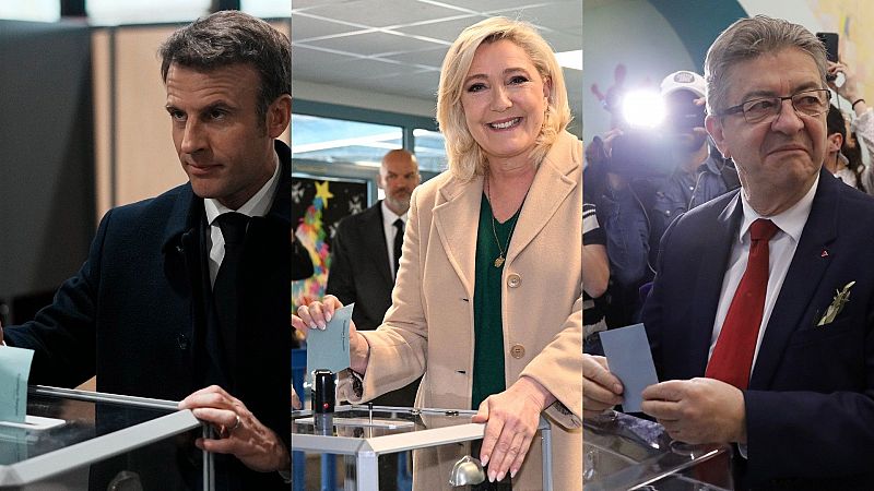 Los franceses votan en la primera vuelta de las presidenciales con Macron y Le Pen como favoritos - Ver ahora