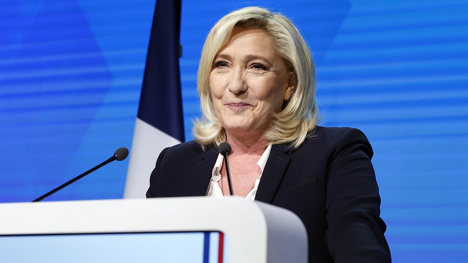 Marine Le Pen se enfrentará con Macron en la segunda vuelta