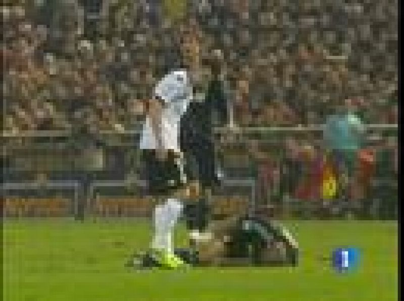 El central madridista Pepe se ha lesionado gravemente durante el encuentro contra el Valencia.