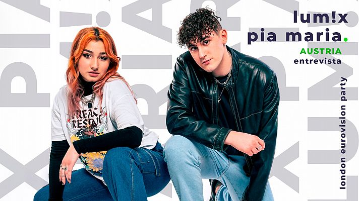 Eurovisión - Entrevista a Lum!x y Pia Maria (Austria) en la London Eurovision Party