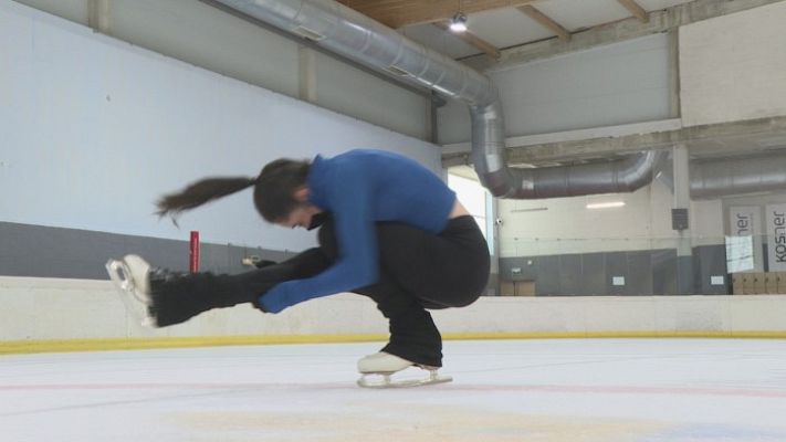 Telenavarra - Amaia Bernal, patinadora sobre hielo