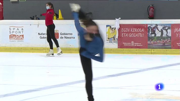 Telenavarra - Amaia Bernal, patinadora sobre hielo