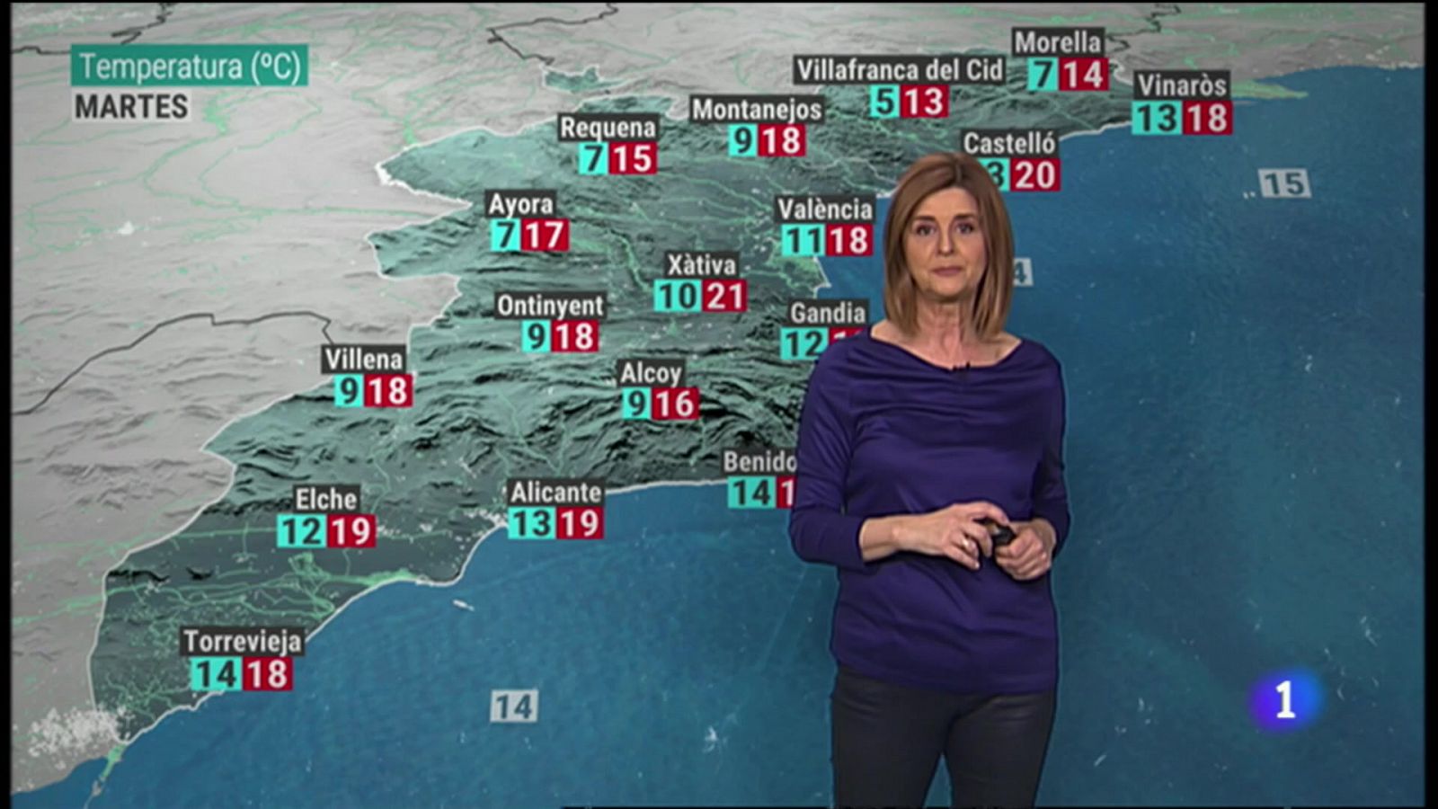 El Tiempo en la Comunitat Valenciana - 11/04/22