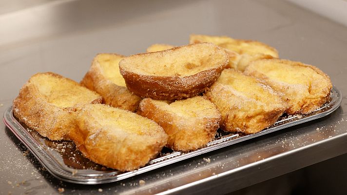 Telediario 1 - Las torrijas de Semana Santa: desde las recetas tradicionales a las más elaboradas