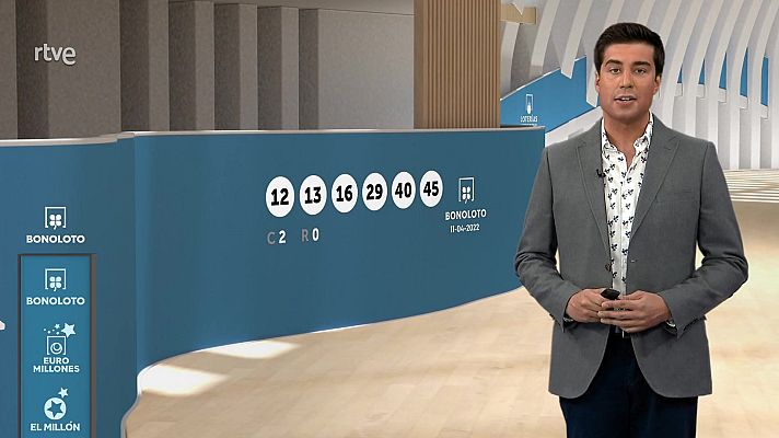 Loterías - Sorteo de la Bonoloto del 11/04/2022