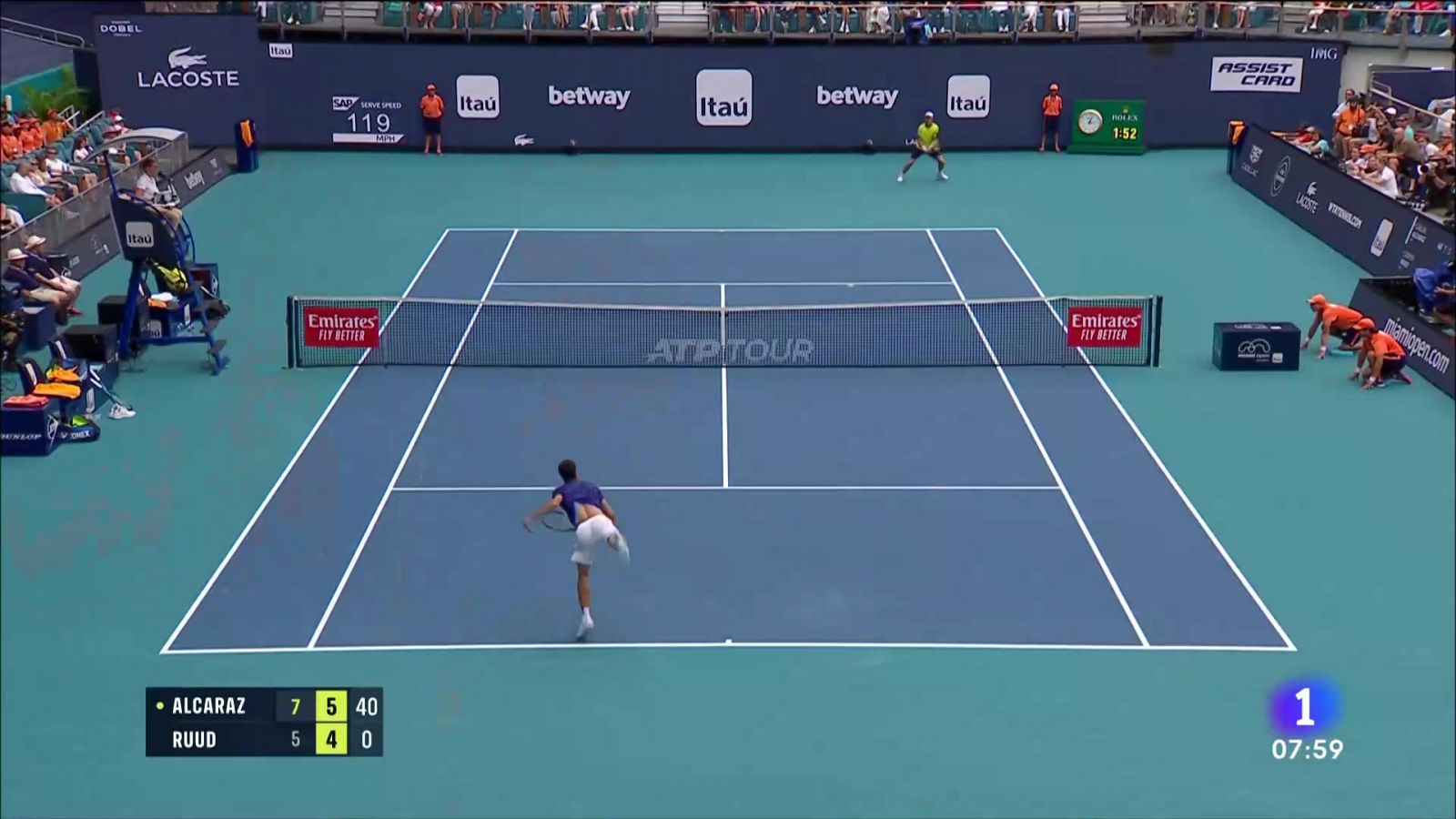 Tenis | Carlos Alcaraz: "Jugar ante Djokovic sería increíble" | Ver