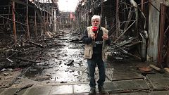 RNE en Járkov | El mercado de Barabashova devastado por el ejército ruso