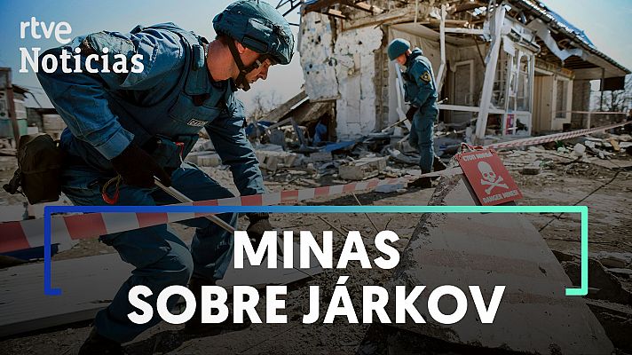 Rusia bombardea Járkov y deja a su paso minas antipersona