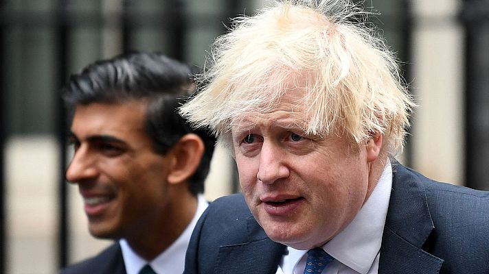 Informativo 24h - La Policía multará a Johnson y su ministro de Finanzas por las fiestas de Downing Street