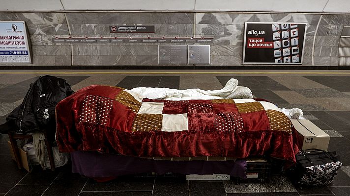 Telediario 2 - Járkov, una ciudad bajo tierra