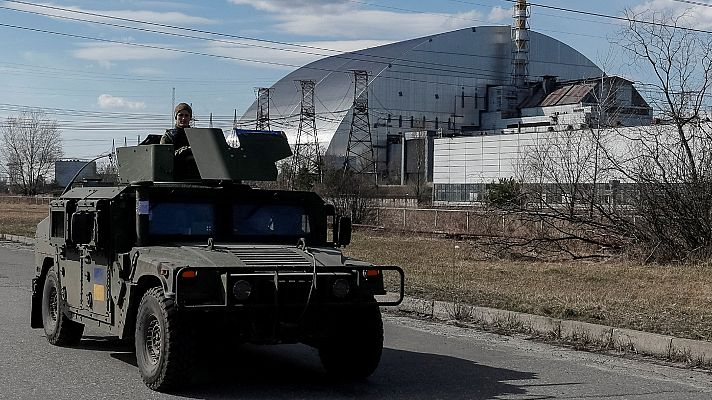 Chernóbil tras la retirada de las tropas rusas