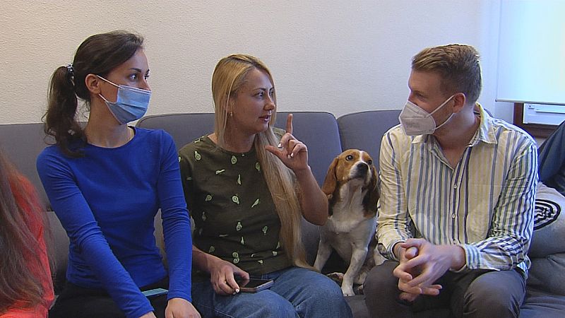 Axentes de aloxamento para ucraínos