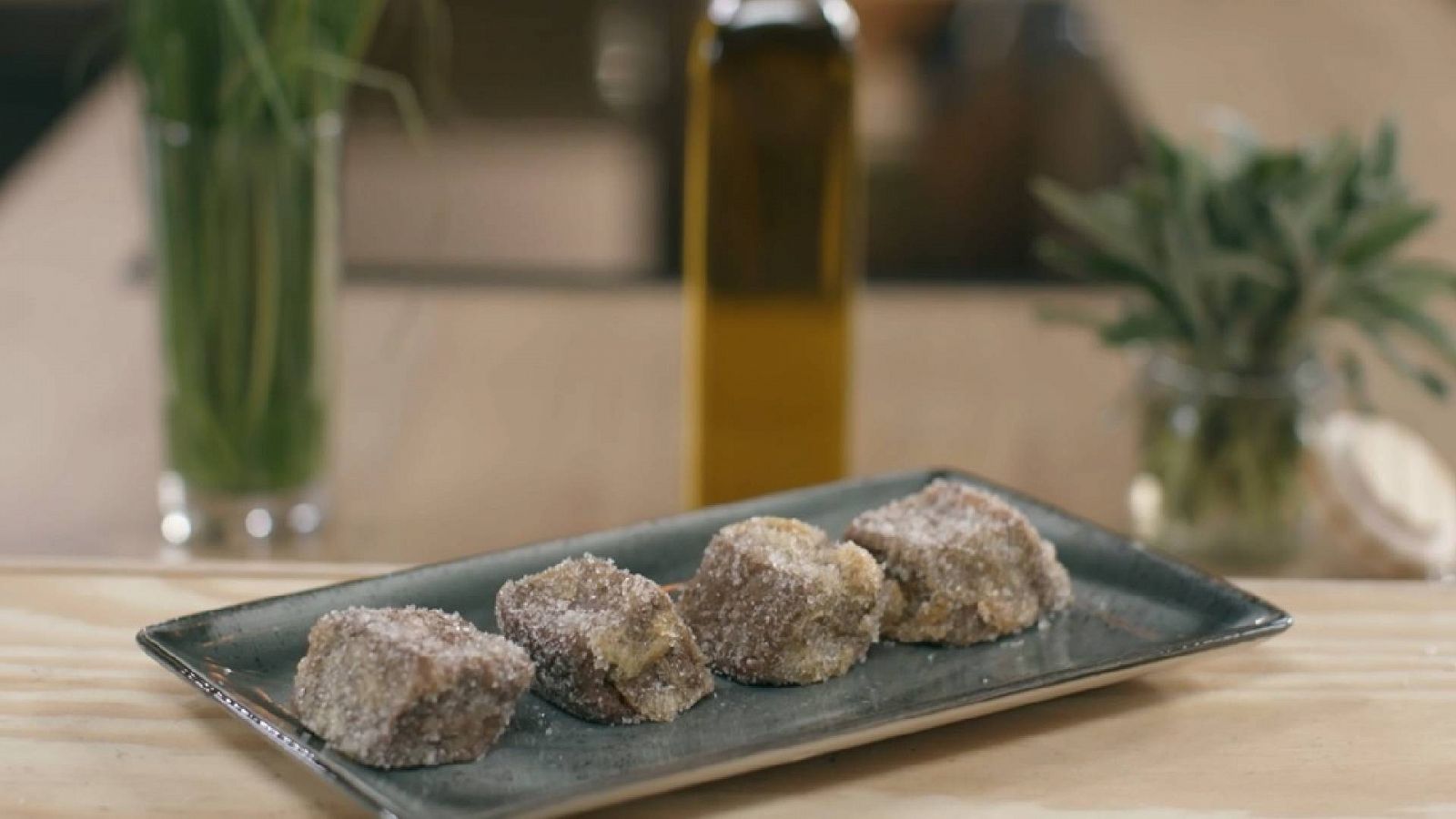 Receta de leche frita de chocolate| Menudos Torres