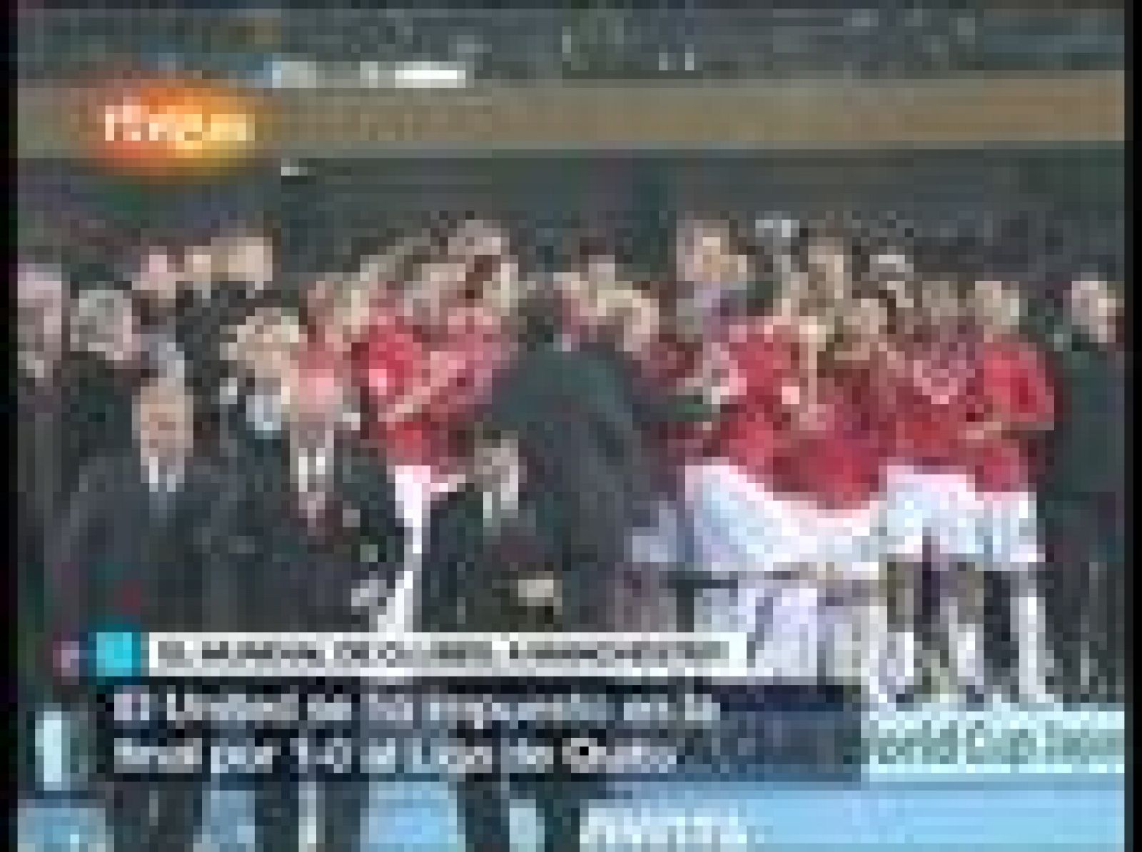 El 2008 fue el año del Manchester United de Cristiano Ronaldo. En la final sin embargo, el protagonista fue Rooney.