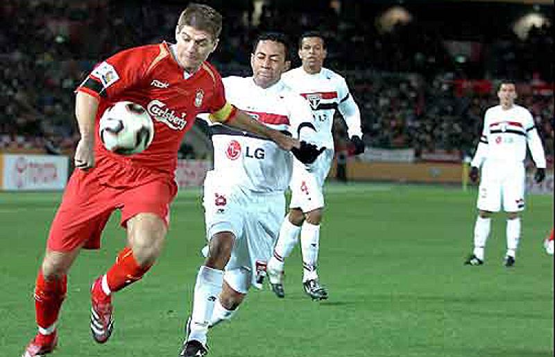 El 'Spanish Liverpool' perdió la final del Mundialito 2005 a manos del equipo brasileño Sao Paolo.