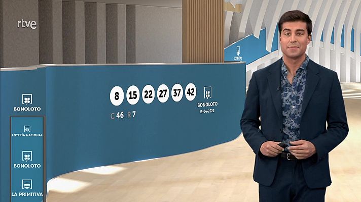 Loterías - Sorteo de la Bonoloto del 13/04/2022