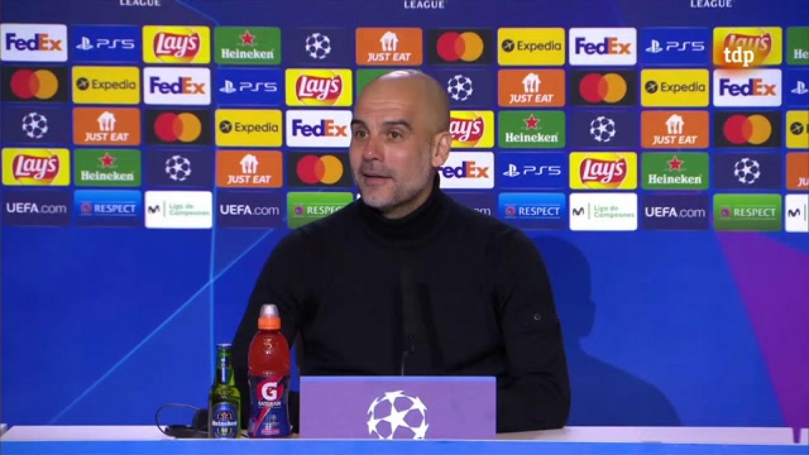 Guardiola: "No nos ha quedado otra que defender así"