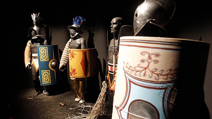 El Museo Arqueológico Provincial de Alicante presenta una exposición sobre gladiadores con más de 140 piezas