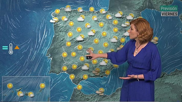 Tiempo estable en casi todo el país y temperaturas al alza 