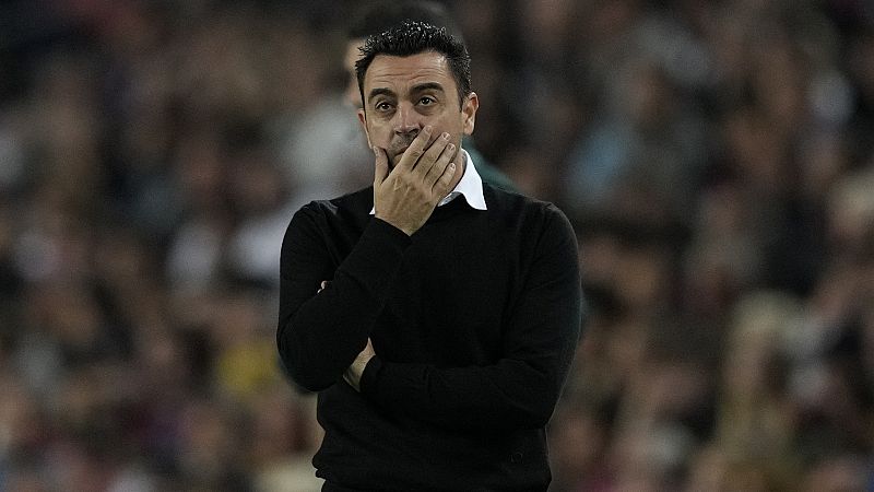 Xavi Hernández: "La situación en la grada no ha ayudado pero no hemos estado bien"
