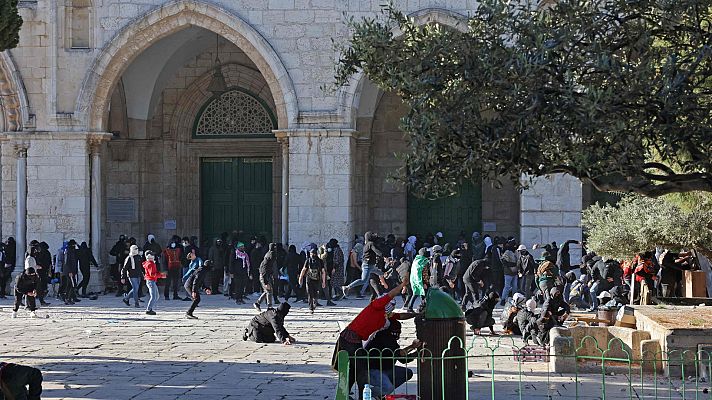 Enfrentamientos en la Explanada de las Mezquitas, Jerusalén