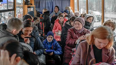 Zaporiyia, el éxodo interminable de los desplazados