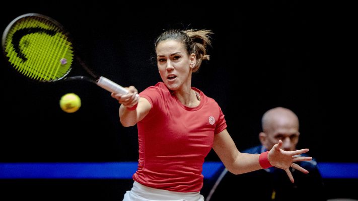 Tenis - Párrizas derrota a Rus y da el primer punto a España