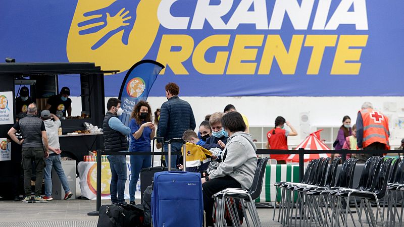 Los refugiados ucranianos se instalan en España: "Somos muy bien recibidos"