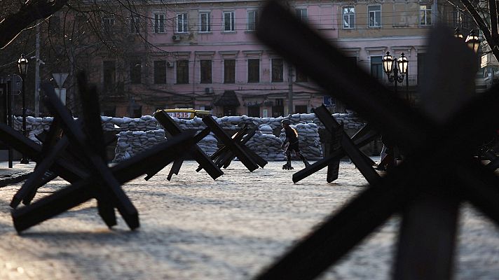 Telediario Fin de Semana - Denuncian la presencia de drones rusos en Odesa