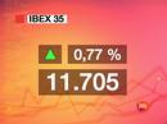 El Ibex-35 sube un 0,77%