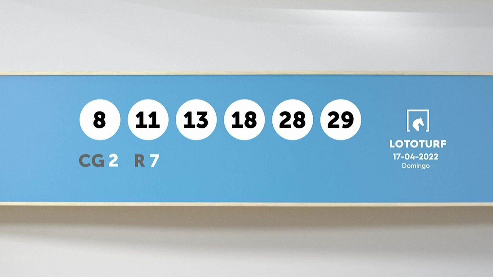 Sorteo de la Lotería Lototurf del 17/04/2022 - Ver ahora