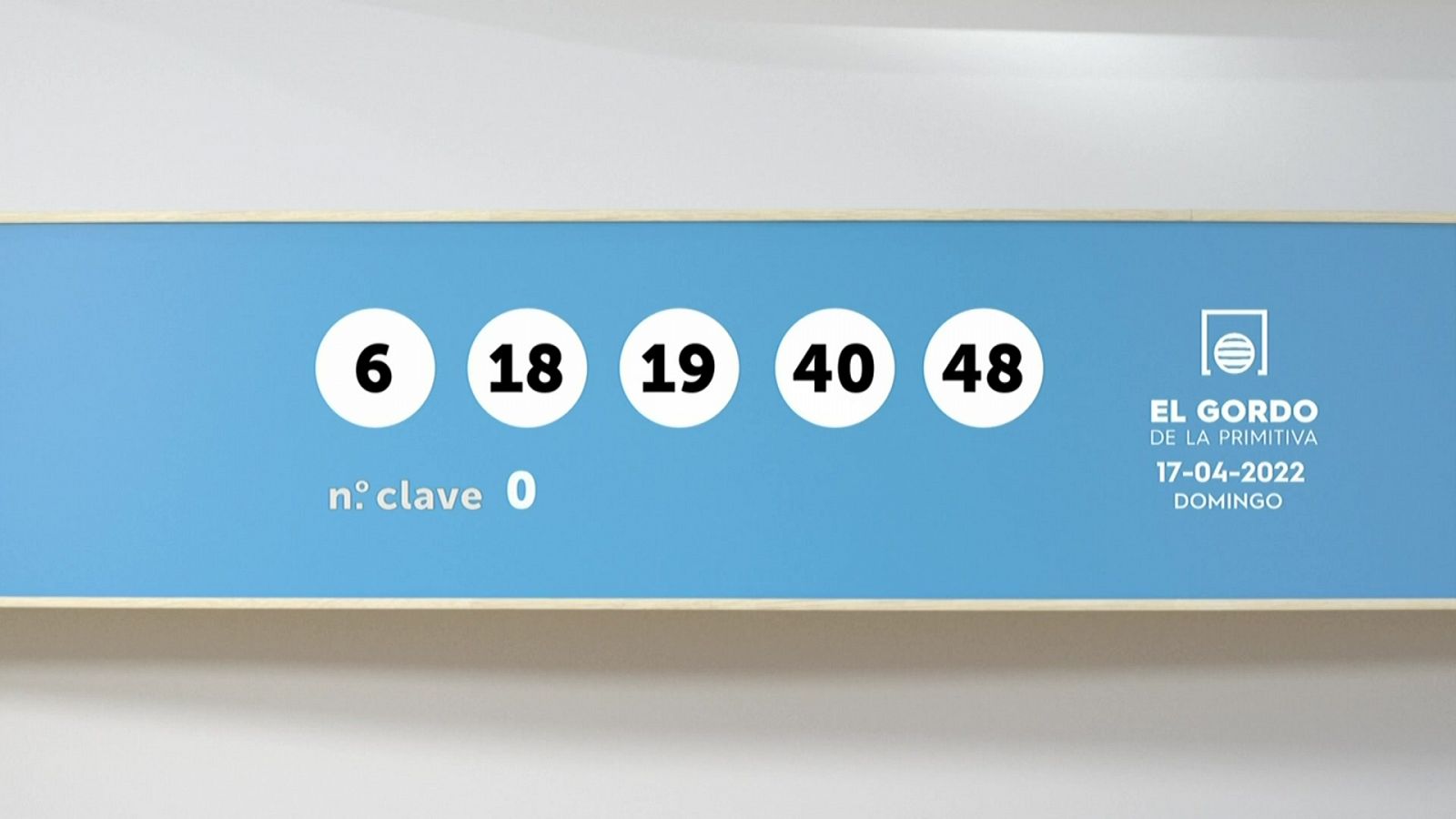 Sorteo de la Lotería Gordo de la Primitiva del 17/04/2022 - Ver ahora