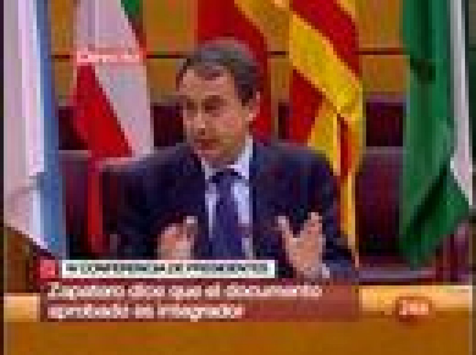 Sin programa: Comparecencia íntegra de Zapatero | RTVE Play