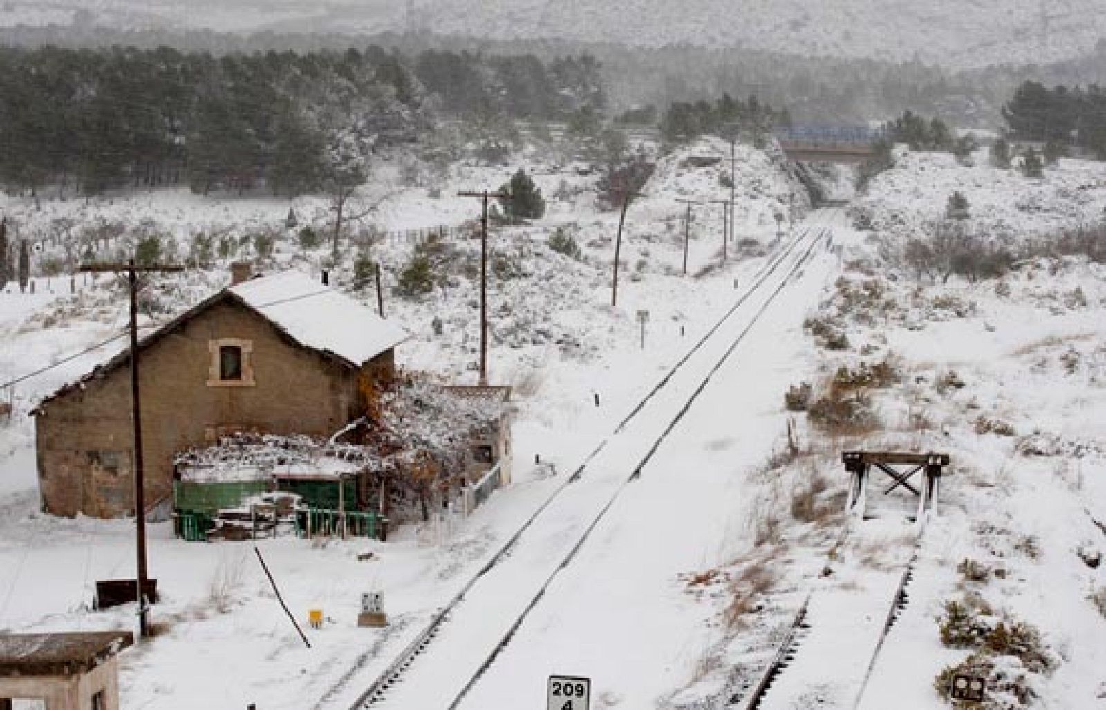 En Teruel ni colegios ni institutos han abierto por la nieve | Ver