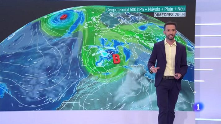 El temps - Adéu a la Setmana Santa i a la bonança