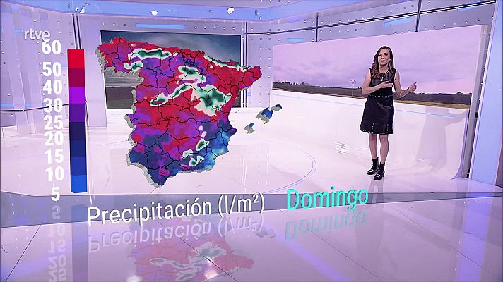 El tiempo - Intervalos de viento fuerte en Canarias occidentales. Temperaturas máximas altas en Canarias