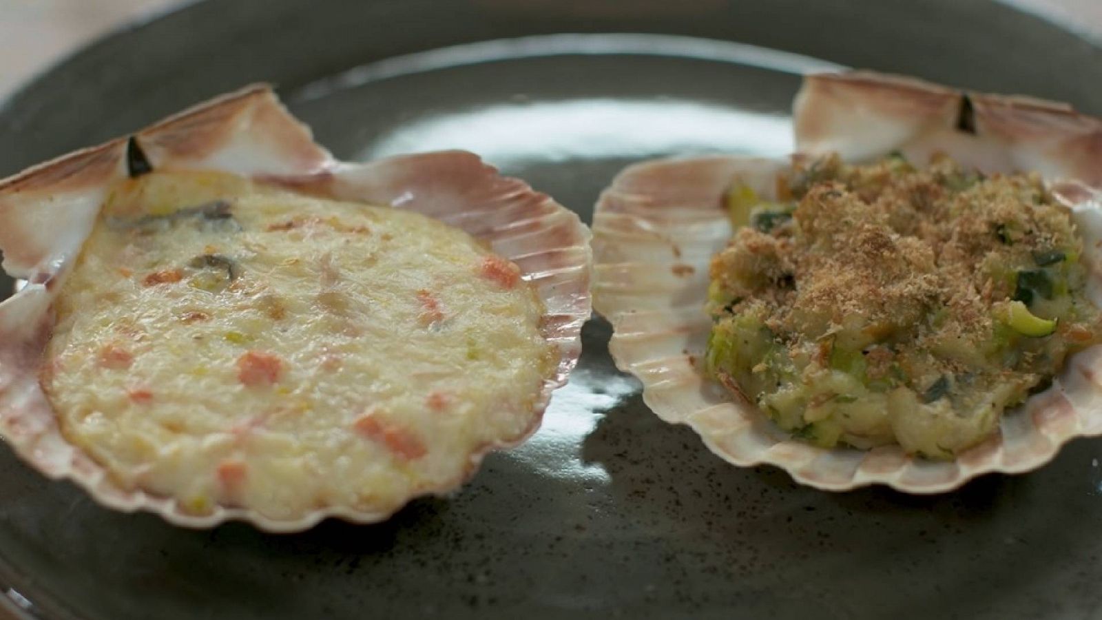 Receta de conchas con frutos del mar | Menudos Torres