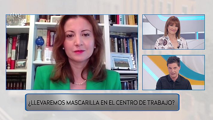 Aquí hay trabajo - ¿Tengo que llevar mascarilla en el trabajo?