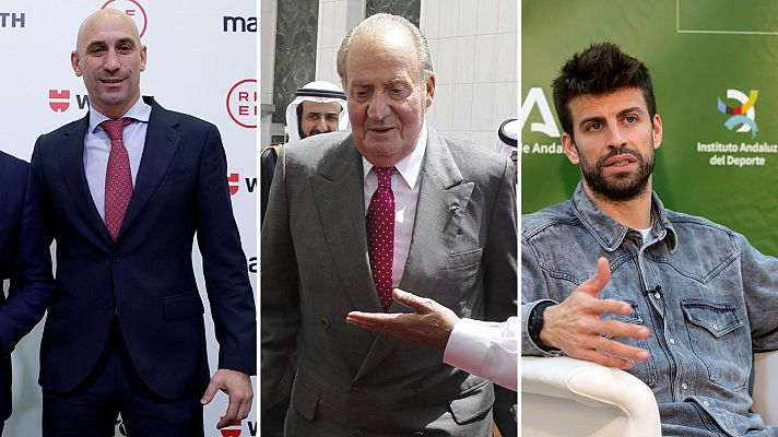 Telediario 1 - Piqué sugirió recurrir a Juan Carlos I para firmar Supercopa en Arabia