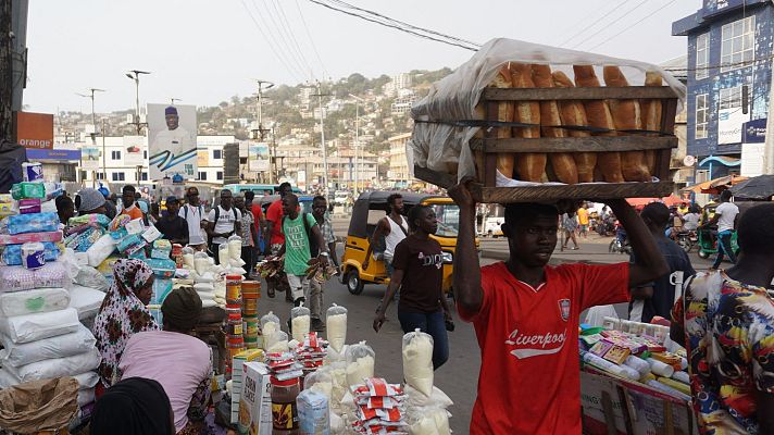 Telediario 1 - África sufre el encarecimiento del trigo