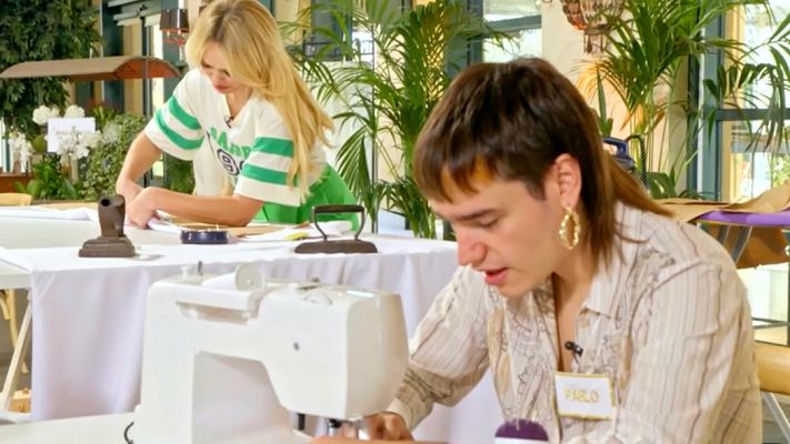 Maestros de la costura - Vestido de novia...¡con mancha de refresco incluida!