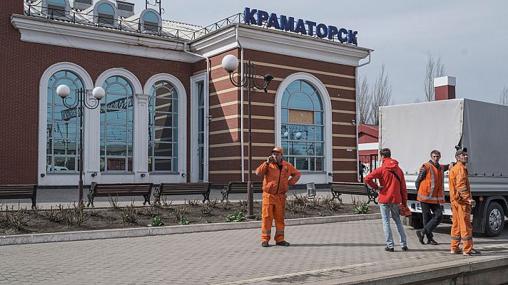 Kramatorsk sigue en alerta por la presencia de miles de tropas rusas  