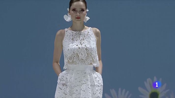Telediario 1 - La Bridal Fashion Week muestra las tendencias en moda nupcial en Barcelona