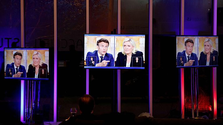 Especiales informativos - Macron acusa a Le Pen de depender de Putin y el "poder ruso"