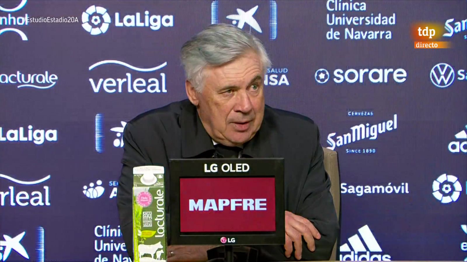 Carlo Ancelotti: "Sólo pensamos en el City"