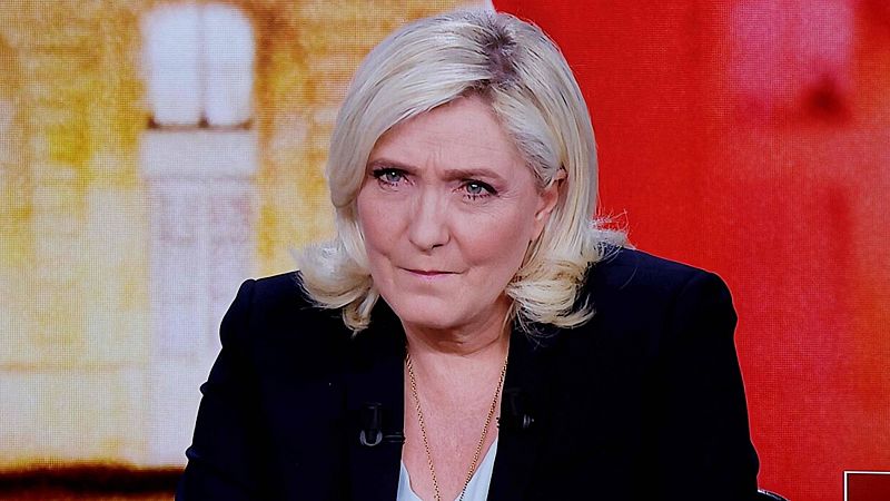 Le Pen, en su minuto de oro: "El proyecto por el que abogo es de sentido común para defender lo que es el alma de Francia"